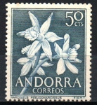 Sellos del Mundo : Europa : Andorra :   NARCISSUS  PSEUDONARCISSUS