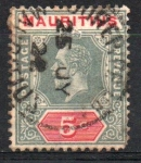Stamps Mauritius -  EDWARD   VII