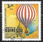 Stamps : Africa : Guinea_Bissau :  Balon - 200th Aniversario de la aviacion en globo