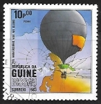 Stamps : Africa : Guinea_Bissau :  Balon - 200th Aniversario de la aviacion en globo