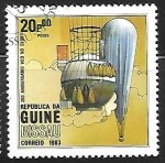Stamps : Africa : Guinea_Bissau :  Balon - 200th Aniversario de la aviacion en globo