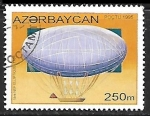 Stamps Azerbaijan -  Zepelins - Nef elliptique
