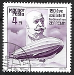Stamps Hungary -  zepelin - LZ-10, Schwaben