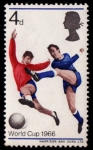 Stamps United Kingdom -  Mundial del 66