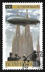 Stamps Bulgaria -  Zepelin - LZ-13 