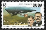 Stamps Cuba -  zepelin - Pierre and Paul Lebaudy, 1903.