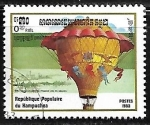 Sellos del Mundo : Asia : Camboya :  200th Anniversary of ballooning - Ville d'Orleans