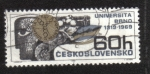 Stamps Czechoslovakia -  Universidad de Brno, 50 aniversario