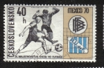 Stamps Czechoslovakia -   FIFA World Cup 1970 - Mexico, Germany - Uruguay 