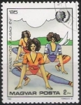 Stamps : Africa : Gabon :  Para Los Jovenes, Aerobic