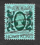 Stamps Hong Kong -  396 - Isabel II del Reino Unido