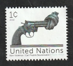 Stamps ONU -  No a la violencia