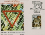 Stamps Europe - Spain -   Animales en peligro de extinción - Lince ibérico   SPD