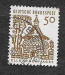 Stamps Germany -  909 - Castillo Gate