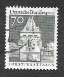 Sellos de Europa - Alemania -  945 - Puerta de Osthofen