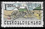 Stamps Czechoslovakia -  Motocicletas - Orion Michl, Slaný 1903