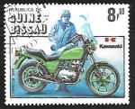 Stamps : Africa : Guinea_Bissau :  100 años de aniversario de la motocicleta