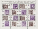 Stamps Europe - Spain -  Ruta de los caminos de Sefarad - HB - Orense, Córdoba, Cáceres y Gerona