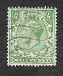 Stamps United Kingdom -  159 - Jorge V del Reino Unido