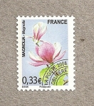 Stamps France -  Magnolia