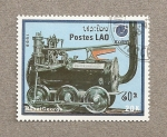 Stamps Asia - Laos -  Máquinas a vapor