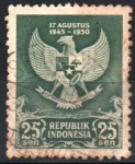 Stamps : Asia : Indonesia :  ESCUDO  DE  ARMAS