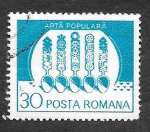 Stamps Romania -  3116 - Arte Popular