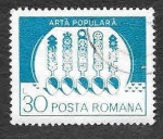 Sellos de Europa - Rumania -  3116 - Arte Popular