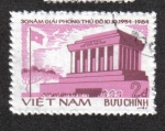 Sellos del Mundo : Asia : Vietnam : Liberación de Hanoi, 30 de Anniv. Mausoleo de Ho Chi Minh