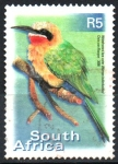 Stamps South Africa -  ABEJARUCO  DE  FRENTE  BLANCA