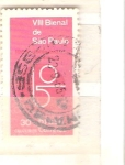 Stamps Brazil -  bienal de sao paulo