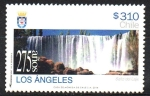 Stamps Chile -  275th  ANIVERSARIO  DE  LOS  ÁNGELES.  SALTO  DE  LAJA.
