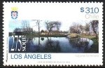 Stamps Chile -  275th  ANIVERSARIO  DE  LOS  ÁNGELES.  LAGUNA  ESMERALDA.