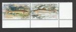 Stamps Albania -  Trucha