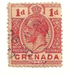 Stamps : America : Grenada :  Rey George V