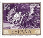 Stamps Spain -  Fortuny 4