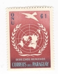 Stamps Paraguay -  Derechos humanos