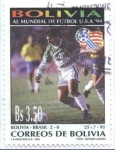 Stamps Bolivia -  Bolivia al Mundial de Futbol USA 1994