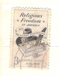 Sellos de America - Estados Unidos -  RESERVADO libertad religiosa
