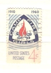 Stamps United States -  RESERVADO campamento