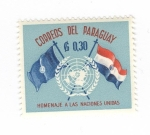 Stamps Paraguay -  Homenaje a las Naciones Unidas