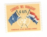 Sellos de America - Paraguay -  Homenaje a las Naciones Unidas