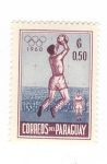 Stamps Paraguay -  Juegos Olímpicos Roma 1960