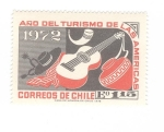 Stamps Chile -  Año del turismo de las Américas