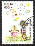 Stamps Italy -  DERECHOS  DEL  NIÑO