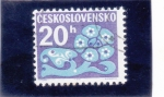Stamps Czechoslovakia -  ILUSTRACIÓN FLORES