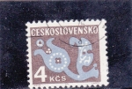 Stamps Czechoslovakia -  ILUSTRACIÓN FLORES