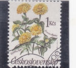 Stamps Czechoslovakia -  FLORES-
