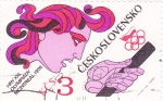 Stamps Czechoslovakia -  OLIMPIADA DE MONTREAL'76