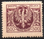 Stamps Poland -  ÁGUILA  POLACA
